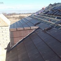 Монтаж кровельного покрытия