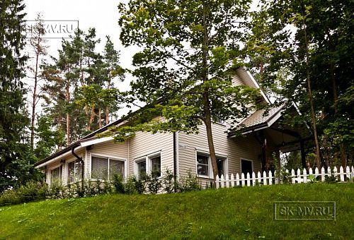 Строительство небольшого теплого зимнего двухэтажного каркасного коттеджа с сауной и верандой в Токсово - 10