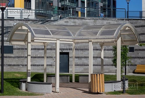 Строительство каркасных беседок по индивидуальному проекту в ЖК Legenda - 13