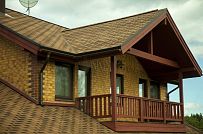 Строительство двухэтажного каркасного коттеджа 263 кв м с балконом, террасой и навесом для автомобилей в п Володарский - мини - 5