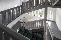 Фото репортаж с места строительства Дома художников 1600 кв м из кирпича с цокольным этажом по старинным чертежам 19 века в Тарусе Калужской области - мини - 16