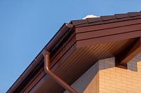 Фото репортаж с места строительства кирпичного дома ок 800 кв м с цоколем и СПА в д Пеники Лен области - мини - 26