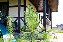 Построенный в п Парквей по каркасной технологии двухэтажный загородный дом в стиле фахверк площадью 200 кв м - мини - 10