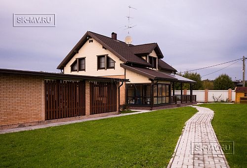 Строительство зимнего каркасного дома с верандой в д Олики - 33