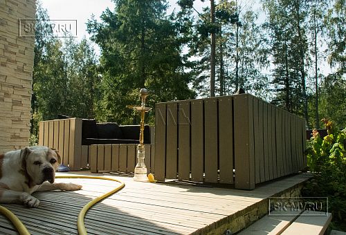 Строительство каркасного дома с навесом для автомобиля в п Пески - 6