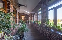 Фото репортаж с места строительства комбинированного дома площадью 1400 кв м с цоколем и СПА в д Пеники Ленобласти - мини - 17