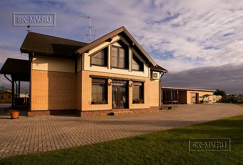 Строительство зимнего каркасного дома с верандой в д Олики - 1