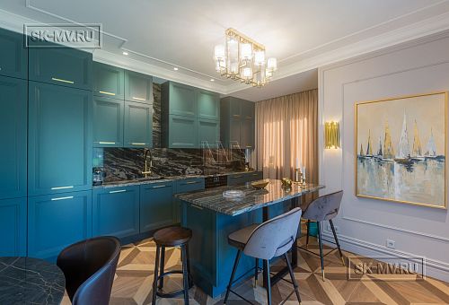 Дизайн интерьера двухэтажного каркасного дома в Сестрорецке - 11