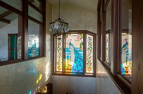 Фото репортаж с места строительства комбинированного дома площадью 1400 кв м с цоколем и СПА в д Пеники Ленобласти - мини - 8