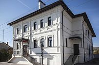 Фото репортаж с места строительства Дома художников 1600 кв м из кирпича с цокольным этажом по старинным чертежам 19 века в Тарусе Калужской области - мини - 25