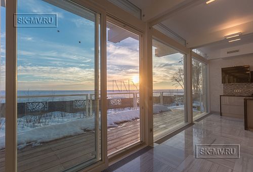 Пример внутренней отделки дома фахверк в п Пески - 32