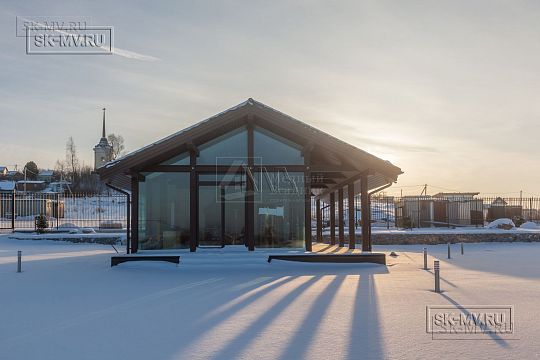 Летние кухни с террасой и барбекю--4