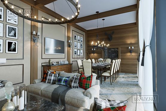 Интерьер клубного дома гольф-клуба - 12