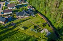 Одноэтажная усадьба в английском стиле в КП Галактика, технология каркас - мини - 6