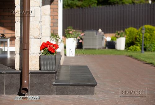 Одноэтажная усадьба в английском стиле в КП Галактика, технология каркас - 18