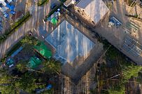 Монтаж индивидуального расчётного фундамента УШП PRO для строительства кирпичного двухэтажного дома в Рощино 2, S плиты = 340 кв.м, Лениградская обл. - мини - 45