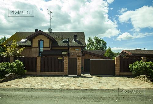 Строительство зимнего каркасного дома 222 кв м с эркером и гаражом в п Володарский - 3