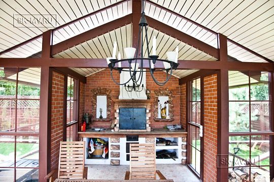 Летние кухни--5