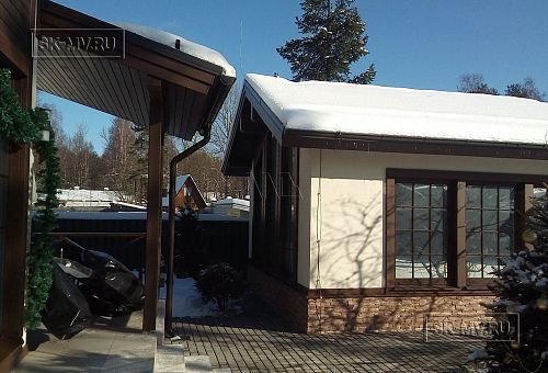 Строительство каркасного дома 200 кв м со SPA комплексом с баннейном в п.Репино - 9