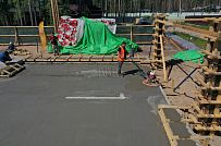 Монтаж индивидуального расчётного фундамента УШП PRO для строительства кирпичного двухэтажного дома в Рощино 2, S плиты = 340 кв.м, Лениградская обл. - мини - 37