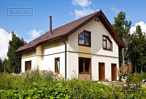 Строительство двухэтажного каркасного дома в КП Охтинская Долина - 10