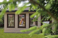 Строительство каркасного теплого дома с большой террасой под кровлей в Низино - мини - 9