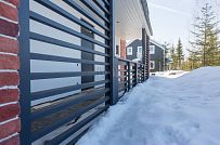 Фото репортаж с места строительства загородного коттеджа из газобетона с сауной внутри в Савое Ленобласти  - мини - 13