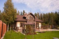 Построенный современный каркасный дом с комбинированным фасадом Галактика 3 - мини - 3