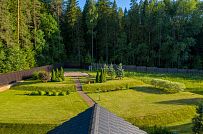 Одноэтажная усадьба в английском стиле в КП Галактика, технология каркас - мини - 9