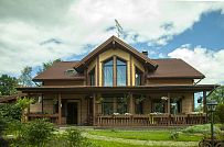 Строительство зимнего каркасного дома 222 кв м с эркером и гаражом в п Володарский - мини - 26