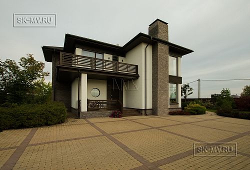 Строительство надежного газобетонного дома с панорамными окнами в д Олики - 5