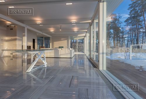 Пример внутренней отделки дома фахверк в п Пески - 22