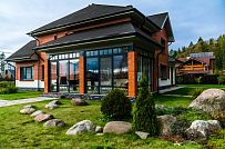 Строительство двухэтажного дома из газобетона с верандой с панорамным остеклением в КП Сосновое - мини - 18