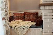 Пример внутренней отделки комбинированного загородного дома с цокольным этажом в п Ольшанки - мини - 41