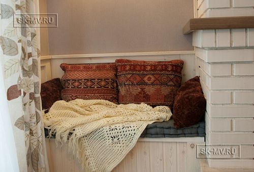 Пример внутренней отделки комбинированного загородного дома с цокольным этажом в п Ольшанки - 41