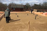 Газобетонный дом Юрлово строится в Подмосковье - мини - 1