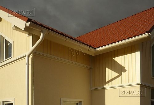 Строительство каркасного дома с комбинированным фасадом в КП Анютины Глазки - 2