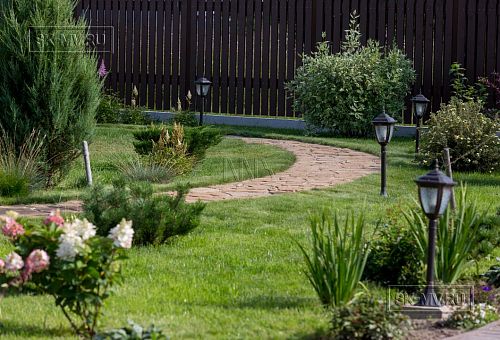 Ландшафтная архитектура участка в Пегелево - 1