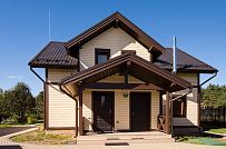 Фото репортаж с места строительства каркасного дома 155 кв м с эркером и террасой в п Овсяное - мини - 11