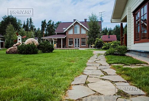 Построенный в п Озерное теплый зимний каркасный дом в английском стиле площадью 185 кв м - 20