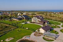 Фото репортаж с места строительства кирпичного дома ок 800 кв м с цоколем и СПА в д Пеники Лен области - мини - 61