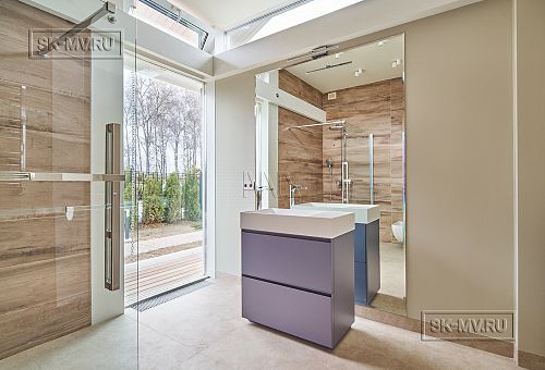 Пример внутренней отделки фахверкого дома в КП Монтевиль - 43