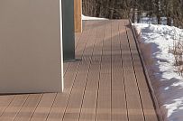 Построенный современный энергоэффективный загородный дом класса премиум с отделкой планкеном в Выборгском районе - мини - 17