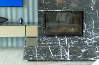 Пример внутренней отделки П-образного загородного дома в Сестрорецке - мини - 20