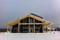 Энергоэффективный дом фахверк строится в поселке Мыслятино - мини - 18