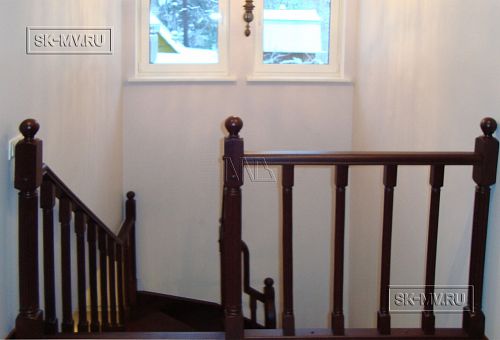 Дизайн интерьера каркасного дома с эркером в Комарово - 2