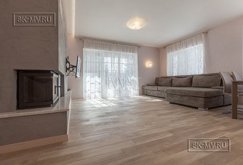 Пример внутренней отделки одноэтажного загородного дома в СНТ Фауна - 24