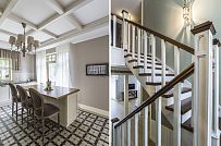 Пример внутренней отделки загородного дома с эркером в п Комарово - мини - 4