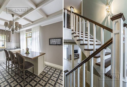 Пример внутренней отделки загородного дома с эркером в п Комарово - 4