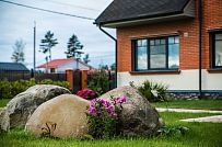 Строительство двухэтажного дома из газобетона с верандой с панорамным остеклением в КП Сосновое - мини - 5